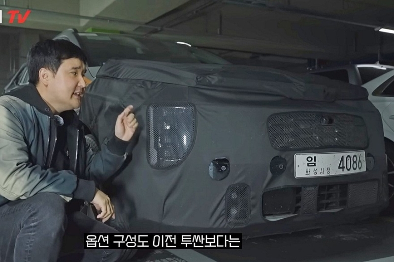 Рестайлинговый кроссовер Kia Sportage снова попался шпионам