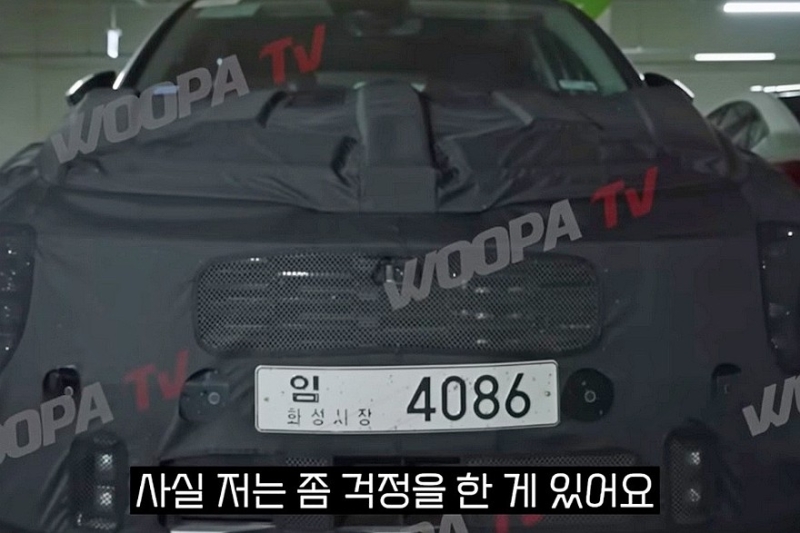 Рестайлинговый кроссовер Kia Sportage снова попался шпионам