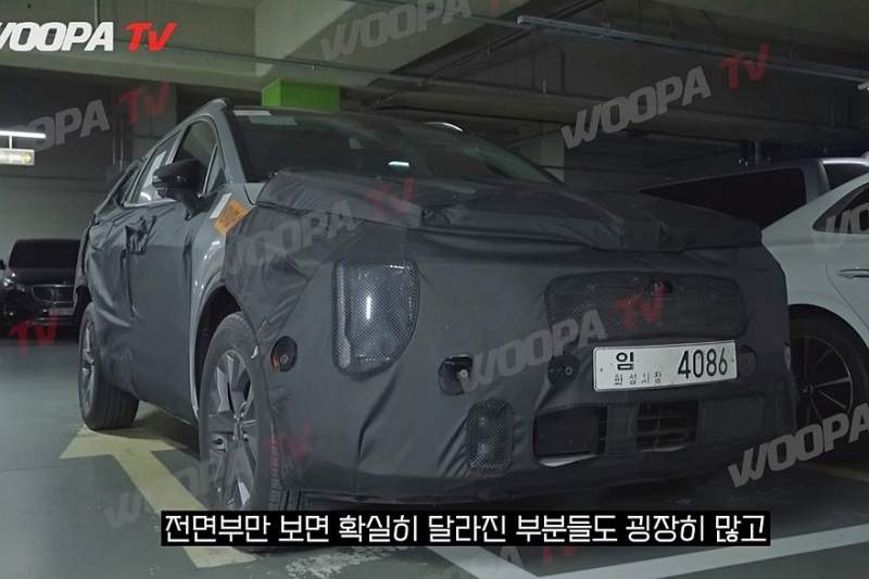 Рестайлинговый кроссовер Kia Sportage снова попался шпионам