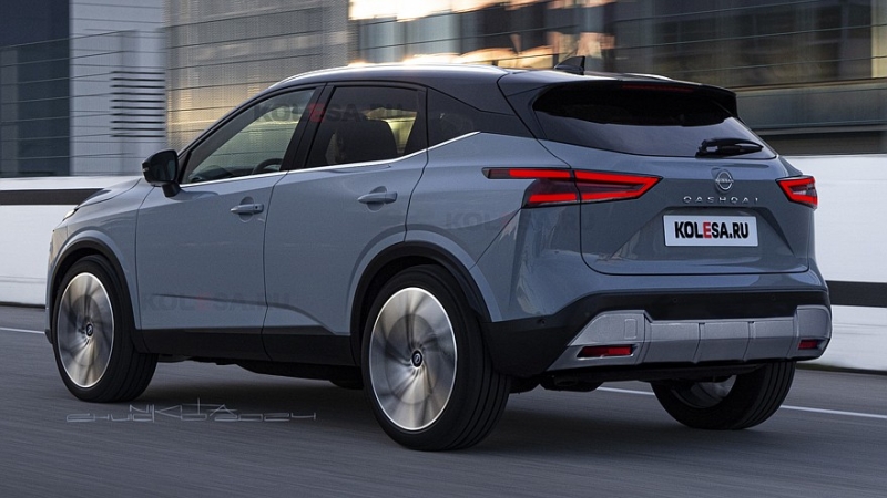 Рестайлинговый Nissan Qashqai: новые изображения