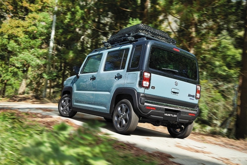 Новый модельный год принёс кроссоверу Suzuki Hustler «внедорожную» версию Tough Wild