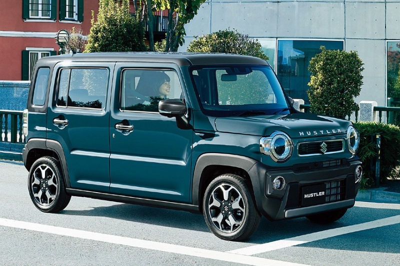 Новый модельный год принёс кроссоверу Suzuki Hustler «внедорожную» версию Tough Wild