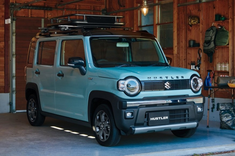 Новый модельный год принёс кроссоверу Suzuki Hustler «внедорожную» версию Tough Wild