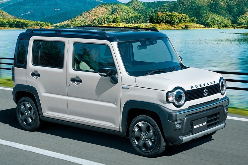 Новый модельный год принёс кроссоверу Suzuki Hustler «внедорожную» версию Tough Wild