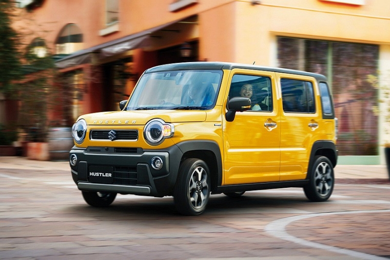 Новый модельный год принёс кроссоверу Suzuki Hustler «внедорожную» версию Tough Wild