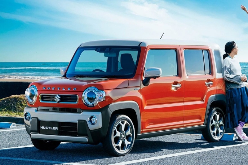 Новый модельный год принёс кроссоверу Suzuki Hustler «внедорожную» версию Tough Wild