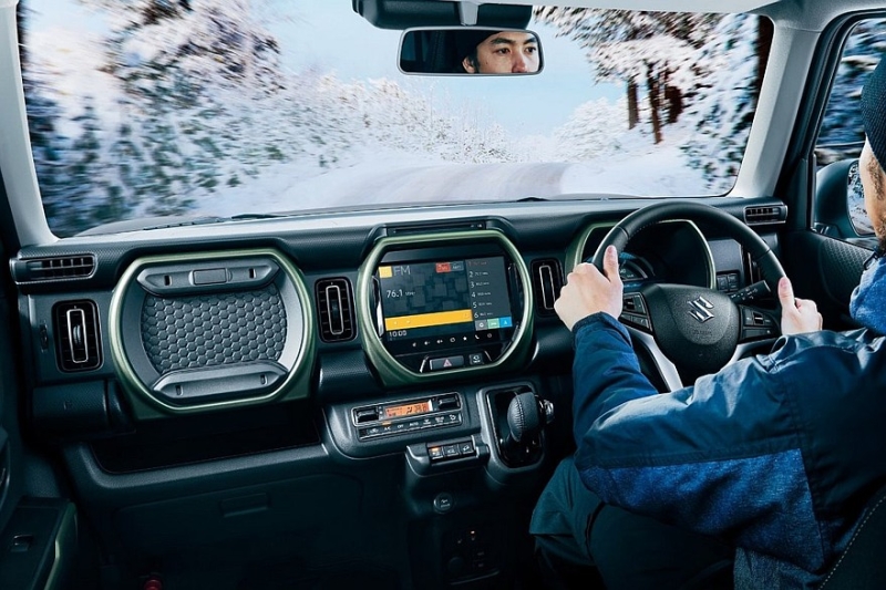 Новый модельный год принёс кроссоверу Suzuki Hustler «внедорожную» версию Tough Wild