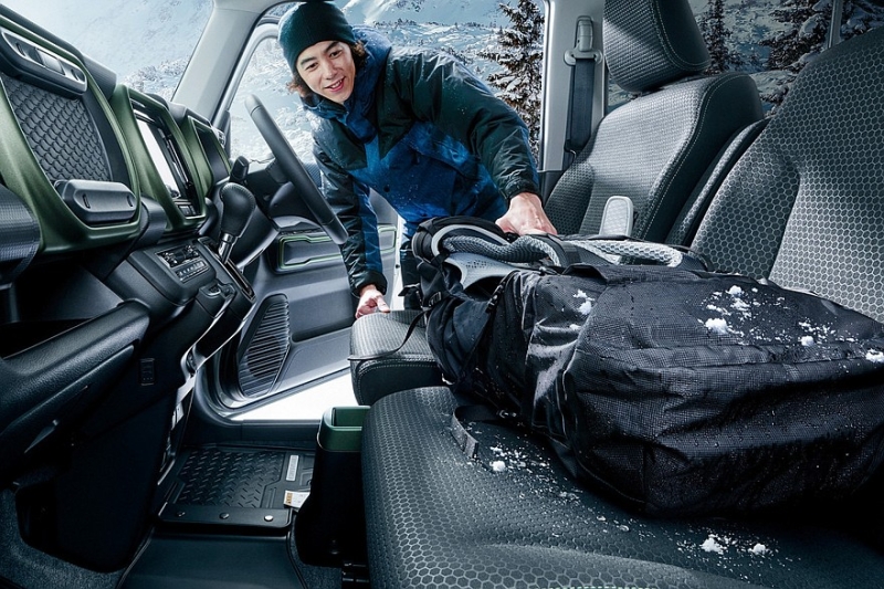 Новый модельный год принёс кроссоверу Suzuki Hustler «внедорожную» версию Tough Wild