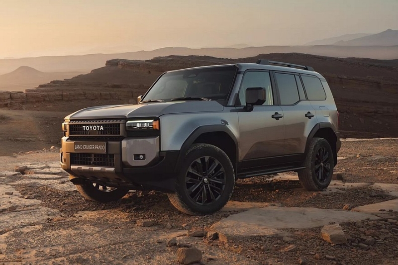 Toyota Land Cruiser Prado нового поколения выходит на рынок Казахстана: объявлены цены