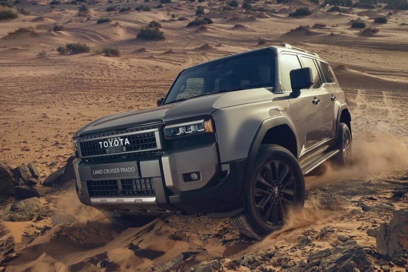 Toyota Land Cruiser Prado нового поколения выходит на рынок Казахстана: объявлены цены