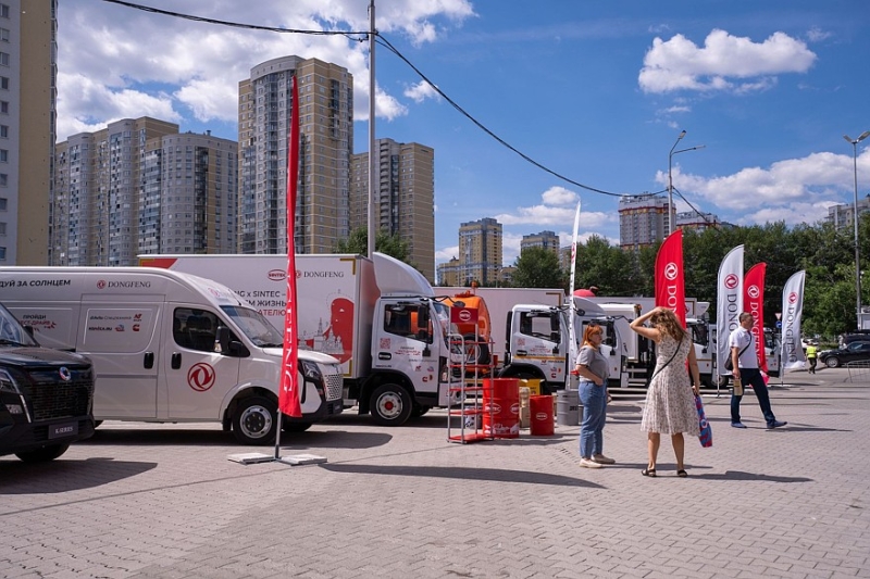 Автопробег среднетоннажных грузовиков DONGFENG на Урале!