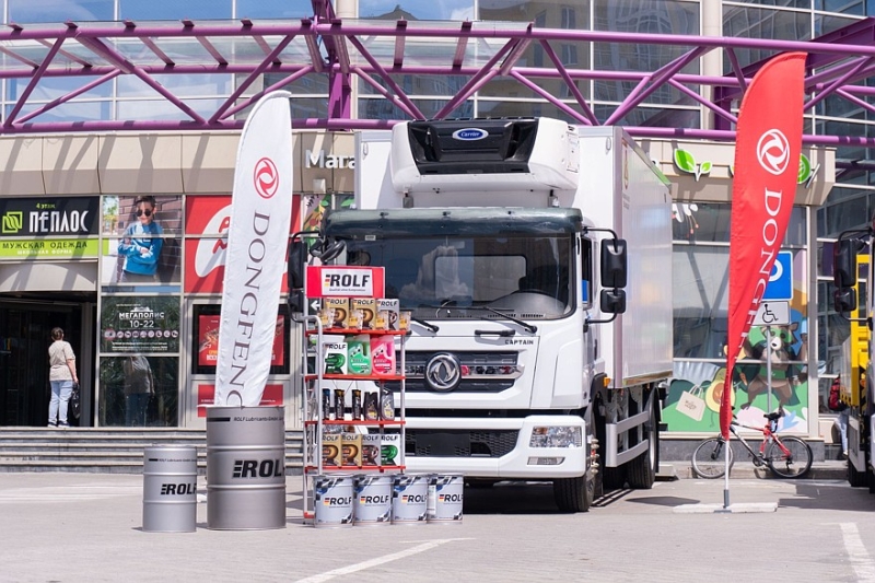 Автопробег среднетоннажных грузовиков DONGFENG на Урале!