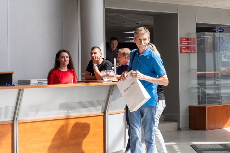 Автопробег среднетоннажных грузовиков DONGFENG на Урале!