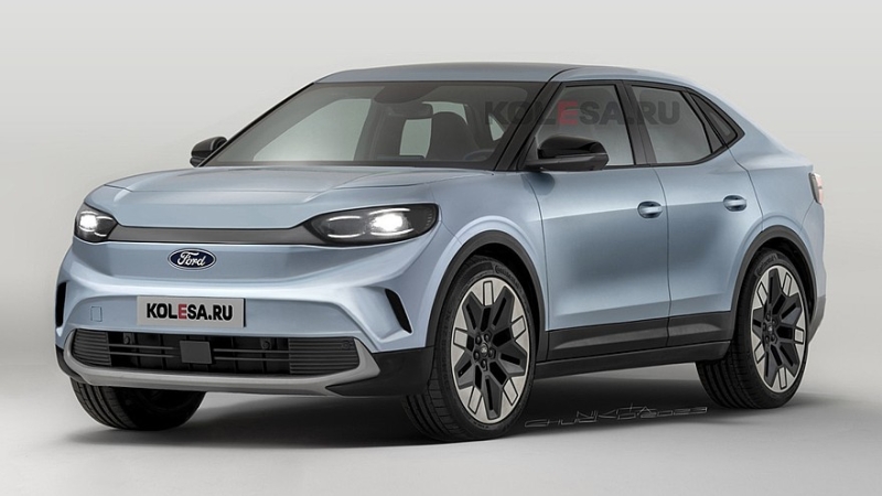 Ford интригует тизерами кроссовера Capri в преддверии скорого дебюта