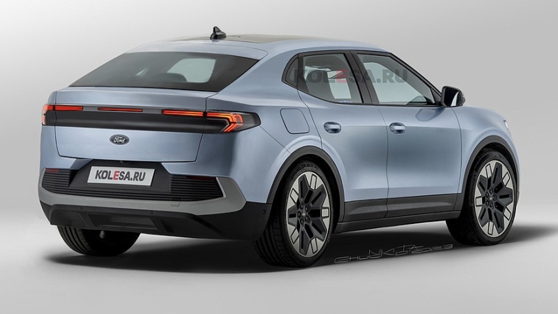 Ford интригует тизерами кроссовера Capri в преддверии скорого дебюта