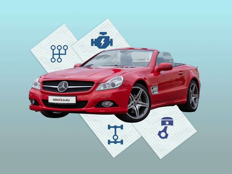 Mercedes-Benz SL V (R230) с пробегом: сложности SBC, дорогая подвеска и мрак новых моторов