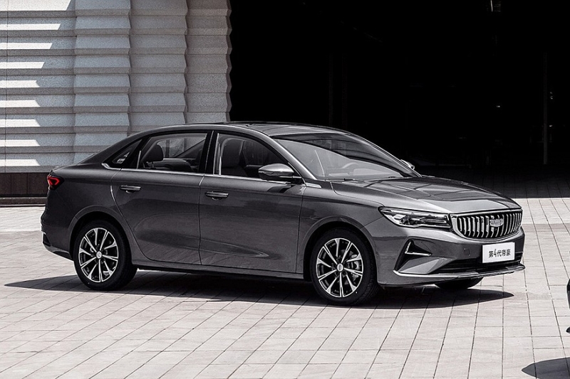 Обновлённый Geely Emgrand: свежие официальные кадры и дата премьеры