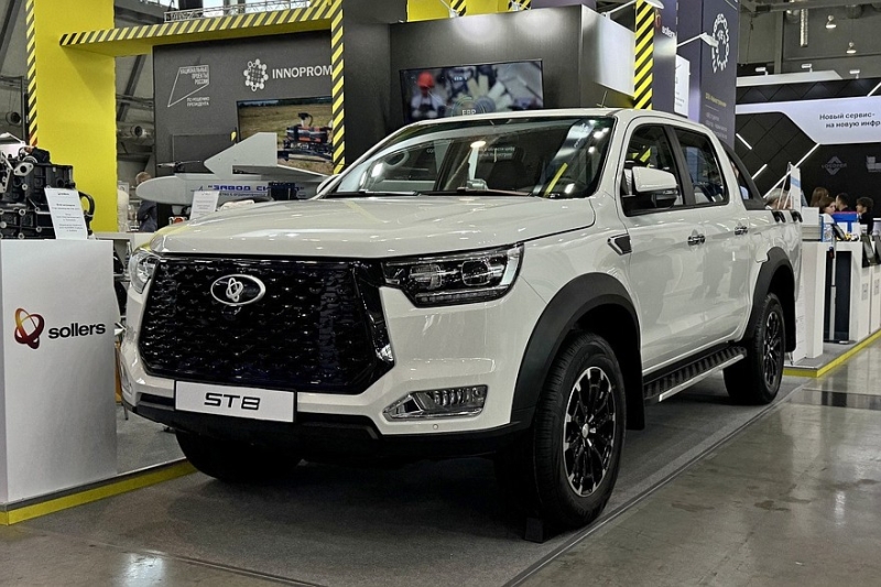 В России дебютировал рамный пикап Sollers ST8