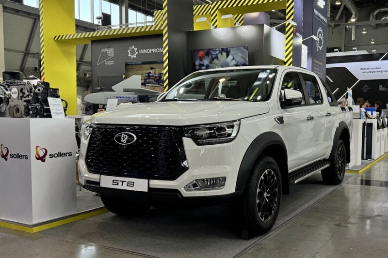 В России дебютировал рамный пикап Sollers ST8