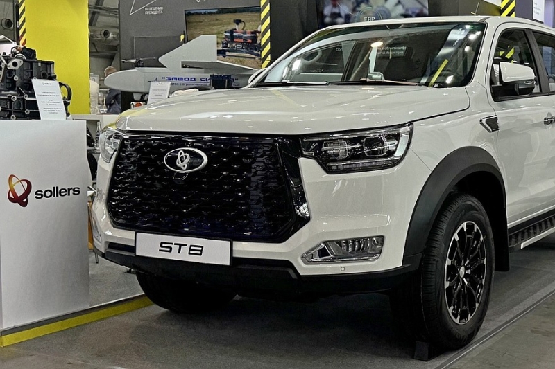 В России дебютировал рамный пикап Sollers ST8