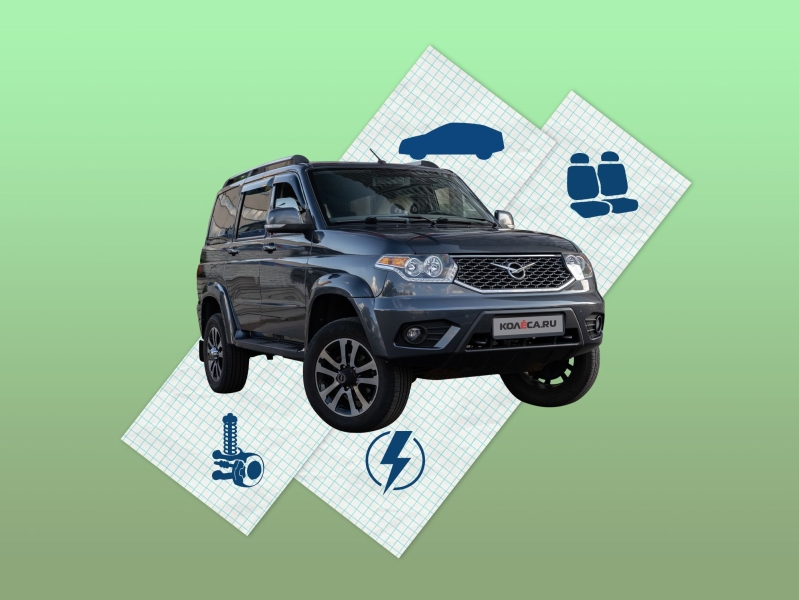 УАЗ Patriot с пробегом: битва с люфтами, коробки-долгожители и моторы с характером