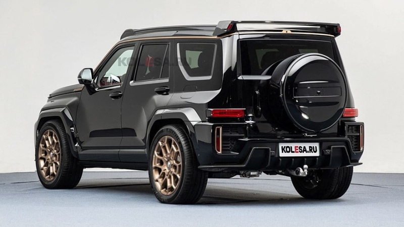 День ног: как выглядел бы новый Tank 700 с пропорциональными колёсами