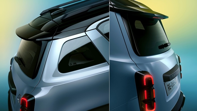 Серийный Renault 4 E-Tech показался на тизерах перед скорой премьерой