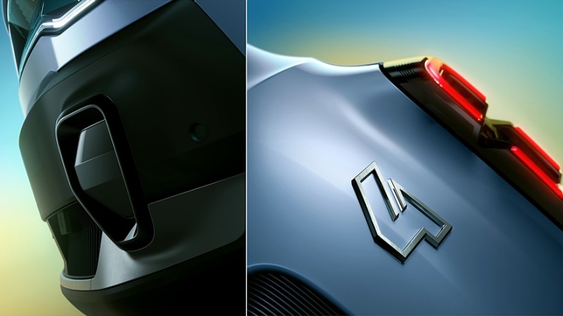 Серийный Renault 4 E-Tech показался на тизерах перед скорой премьерой