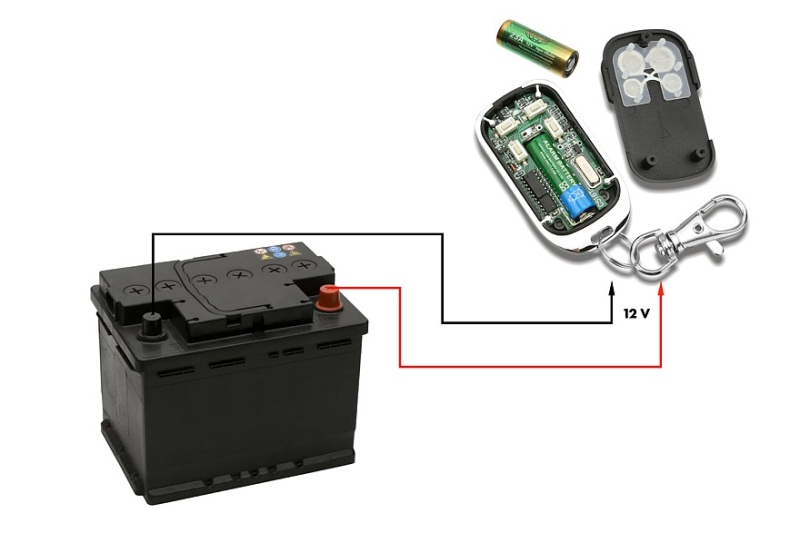Что делать, если в метке или брелоке сигнализации села батарейка