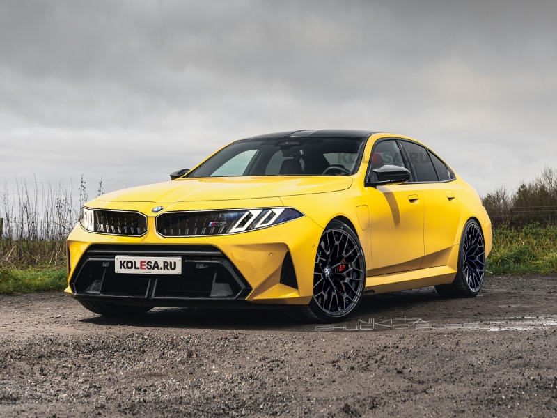 Обновлённая BMW M5: первые изображения
