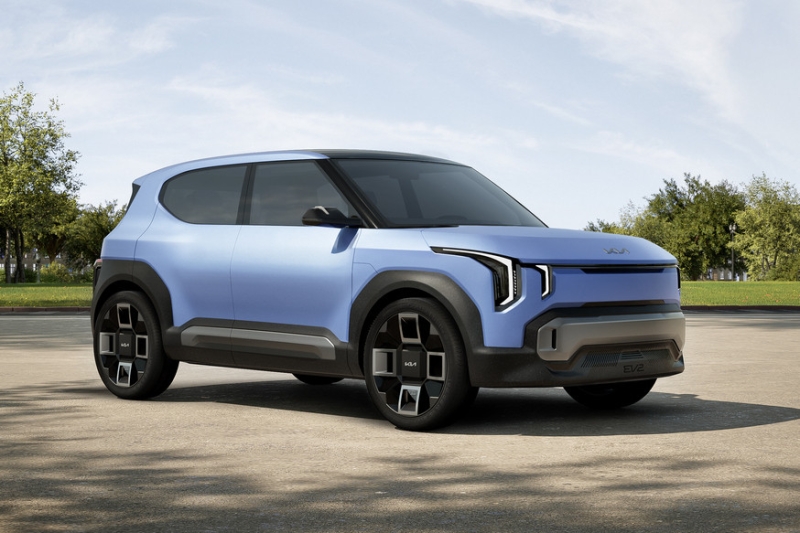 Представлен глобальный бюджетный кроссовер Kia EV2