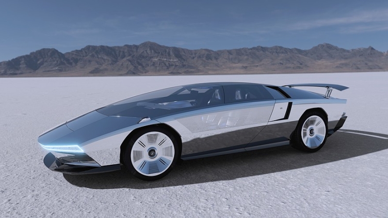 Суперкар Peralta S от Джуджаро отдаёт дань памяти концепту Maserati Boomerang из 1970-х