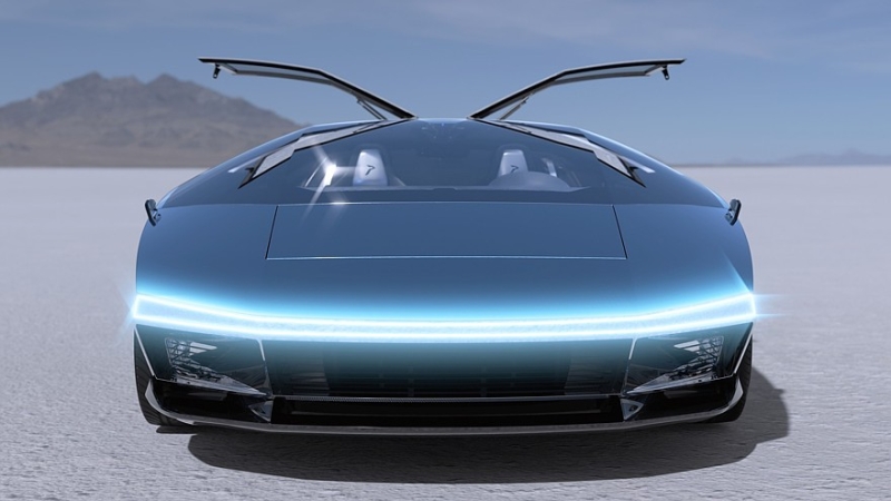 Суперкар Peralta S от Джуджаро отдаёт дань памяти концепту Maserati Boomerang из 1970-х