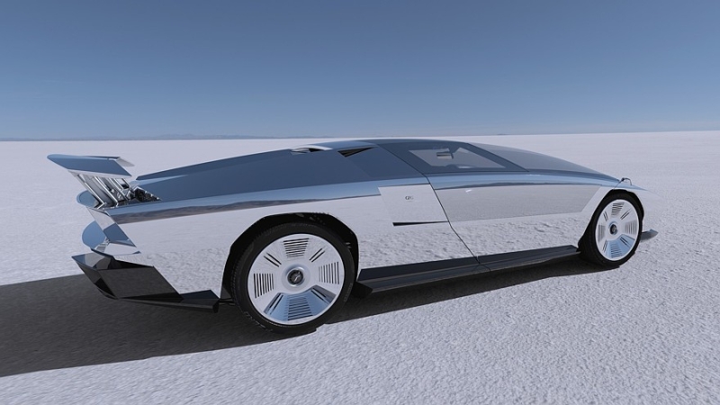 Суперкар Peralta S от Джуджаро отдаёт дань памяти концепту Maserati Boomerang из 1970-х