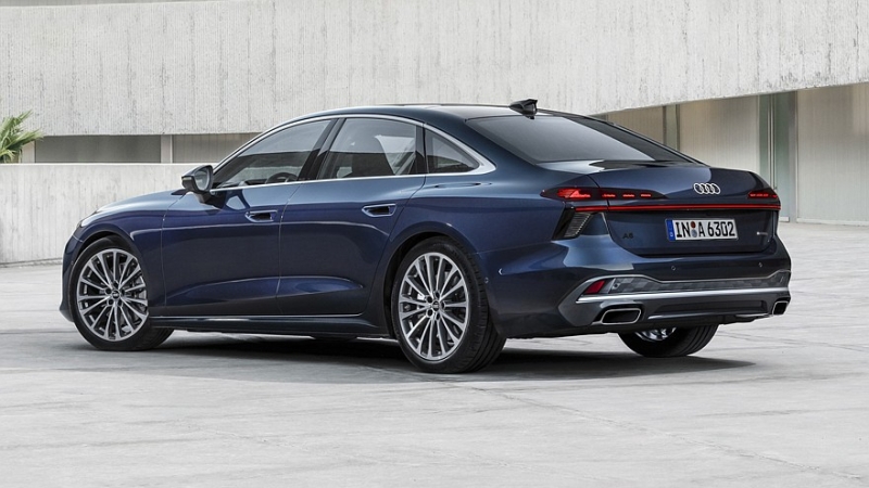 Audi полностью рассекретила седан A6 нового поколения, цена известна