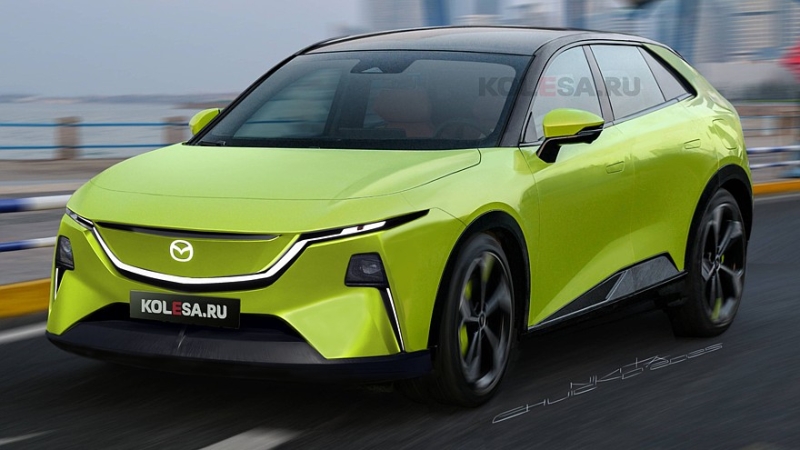 Новый кроссовер Mazda CX-6e: первые изображения
