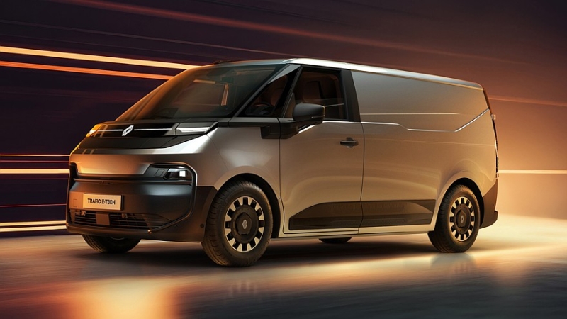 Renault рассекретила новые фургоны Goelette, Estafette и Trafic с маневренностью как у Clio