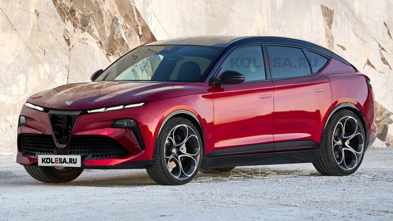 Внешность Alfa Romeo Stelvio нового поколения раскрылась на патентных изображениях