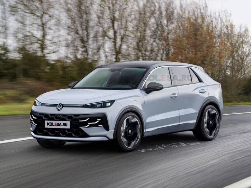 Volkswagen T-Roc следующего поколения: новые изображения