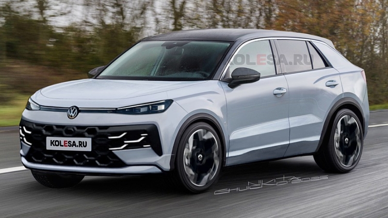 Volkswagen T-Roc следующего поколения: новые изображения