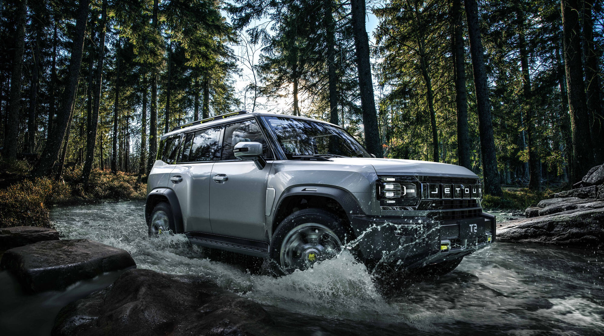 Jetour T2: компактный кроссовер с брутальным дизайном и богатой комплектацией