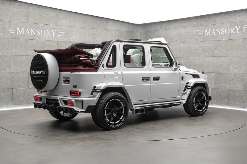 Mansory Speranza: роскошный 820-сильный кабриолет на базе Mercedes-AMG G 63