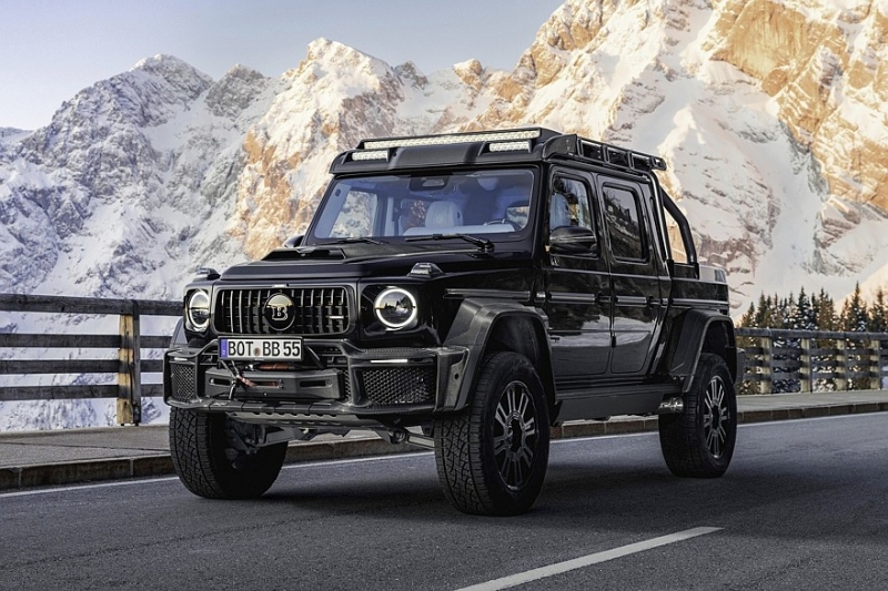 Новый Brabus XLP 800 Adventure: мощный пикап на портальных мостах снова в продаже