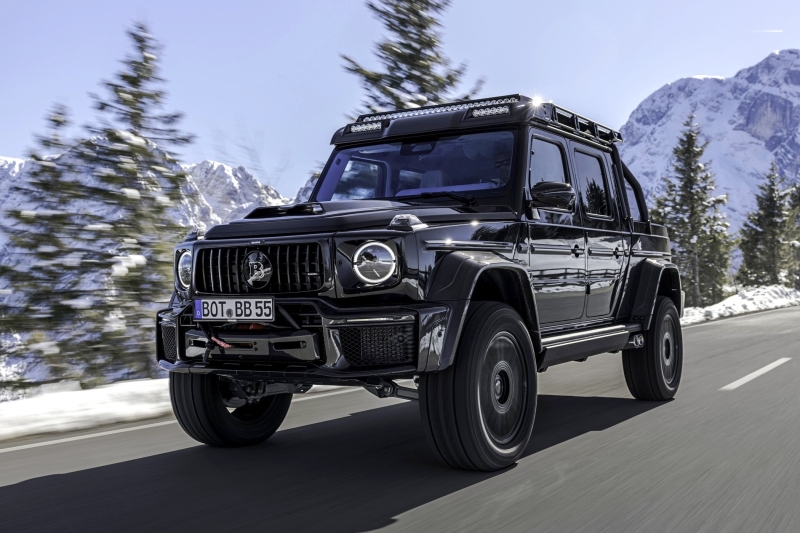 Новый Brabus XLP 800 Adventure: мощный пикап на портальных мостах снова в продаже
