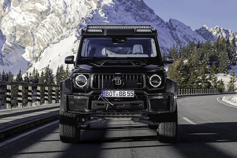 Новый Brabus XLP 800 Adventure: мощный пикап на портальных мостах снова в продаже