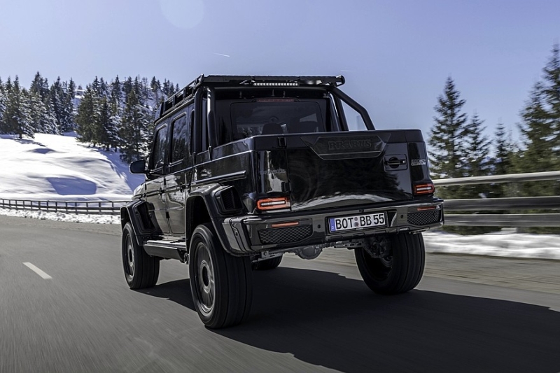 Новый Brabus XLP 800 Adventure: мощный пикап на портальных мостах снова в продаже