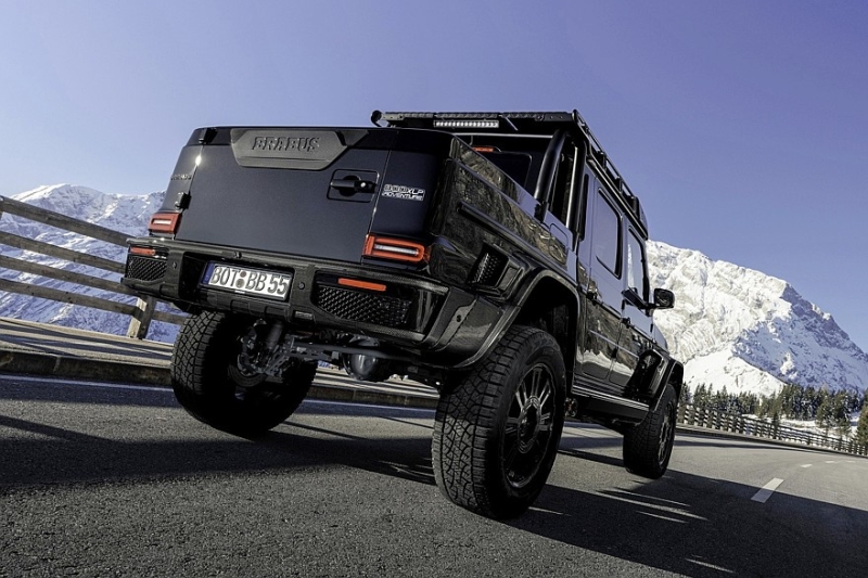 Новый Brabus XLP 800 Adventure: мощный пикап на портальных мостах снова в продаже