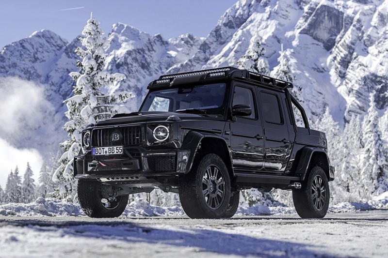 Новый Brabus XLP 800 Adventure: мощный пикап на портальных мостах снова в продаже