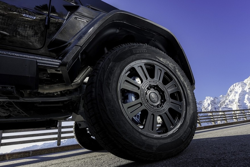 Новый Brabus XLP 800 Adventure: мощный пикап на портальных мостах снова в продаже