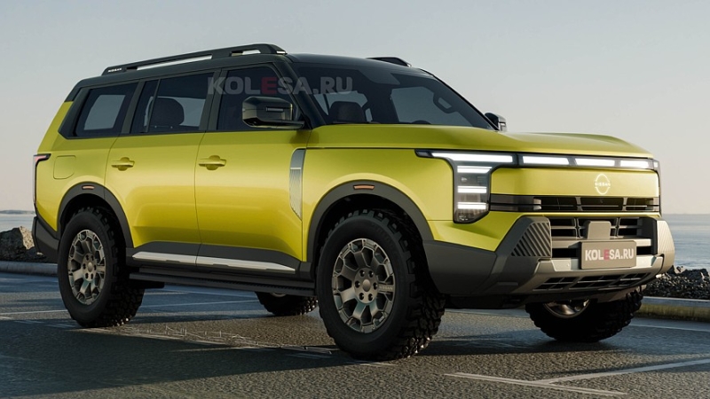 Новый рамный внедорожник Nissan: первые изображения